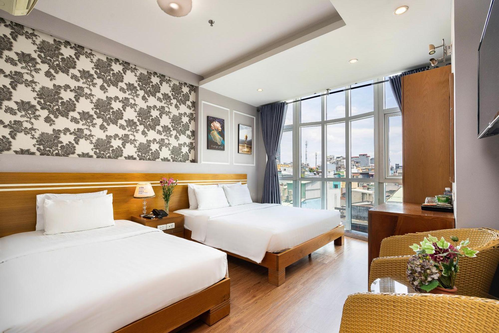 Lucky Star Hotel - Bui Vien Walking Street Ho Chi Minh-stad Buitenkant foto